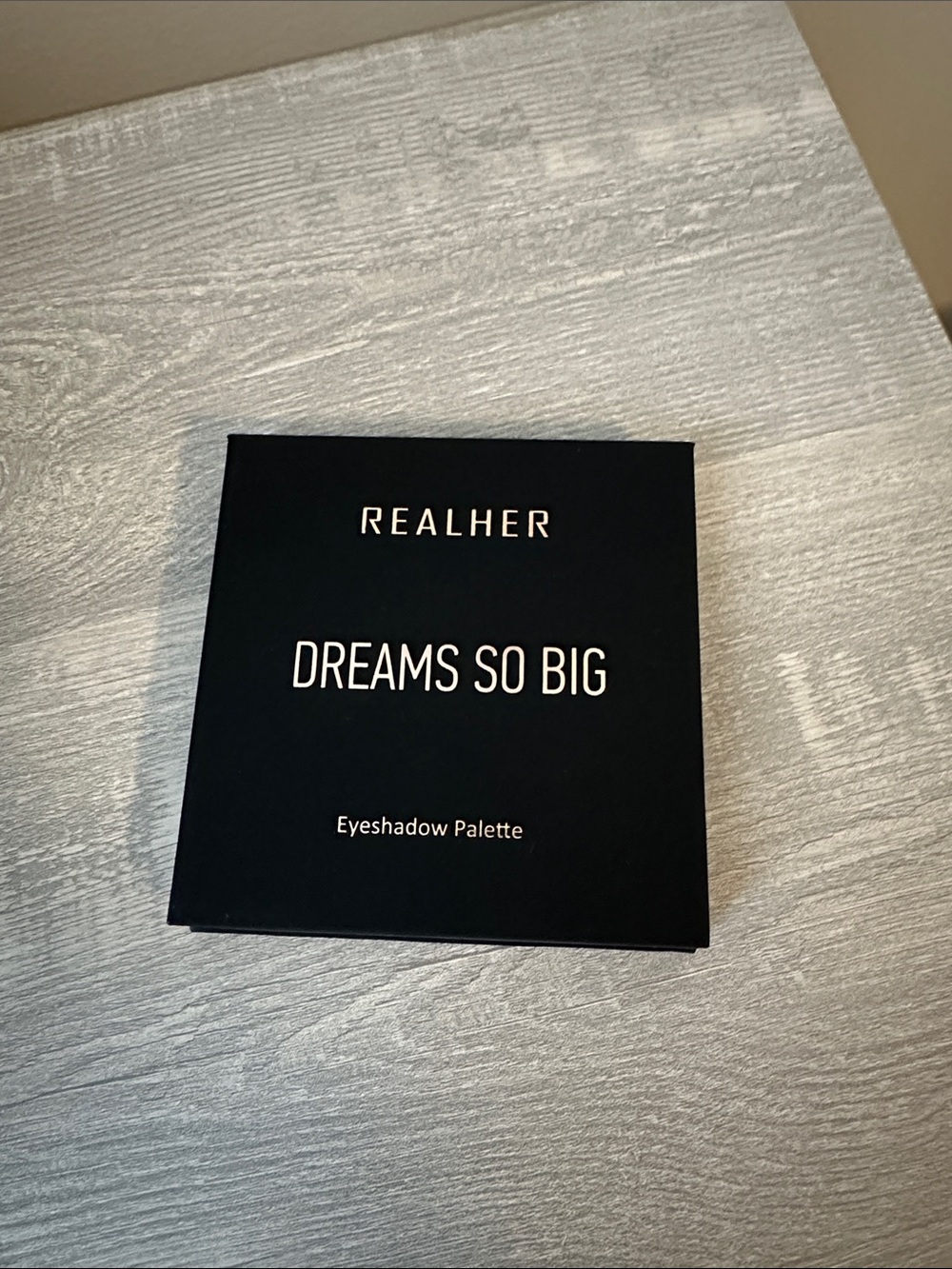 NWOT RealHer Dreams So Big Eyeshadow Palette - Black